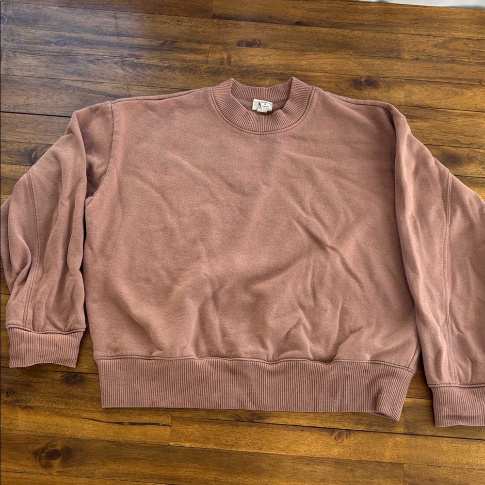a new day Mauve Crewneck Pullover